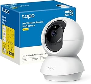 Tapo C200C – Cámara IP Wi-Fi 360°, FHD 1080p, Visión Nocturna, Detección de