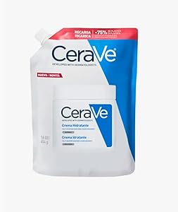 CeraVe Crema Hidratante para Rostro y Cuerpo, Idónea para Piel Seca a Muy Seca,