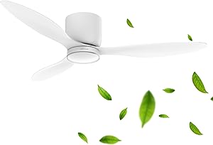 Mellerware - Ventilador de Techo con Mando a Distancia Brizy Bright Minimal 40