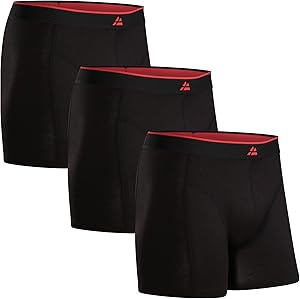 DANISH ENDURANCE Calzoncillos Hombre Boxer de Bambu, con o Sin Bragueta, Suaves