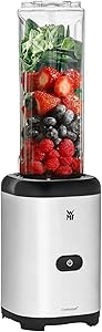 Batidora de Vaso Individual Mix & Go Mini, 300 W de 0.6 L de Capacidad y 4 Cuchillas Acero Inoxidable Cromargan 6 Batidora de Vaso Individual Mix & Go Mini, 300 W de 0.6 L de Capacidad y 4 Cuchillas Acero Inoxidable Cromargan