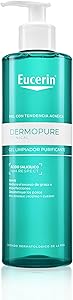 Eucerin DermoPure Clinical Gel Limpiador Purificante, gel limpiador con Ácido