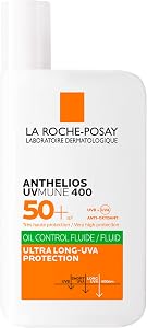 La Roche Posay - Fluido Invisible, Protector Solar con SPF50+, Efecto
