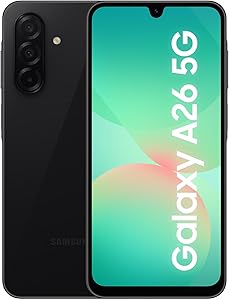 Samsung Galaxy A26 5G 256GB Teléfono Móvil, Inteligencia Alucinante, 6GB RAM,