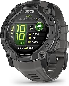 Garmin Instinct 3, Reloj Inteligente con GPS, Pantalla AMOLED de 50 mm,