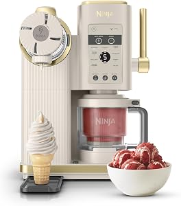 Ninja CREAMi Scoop & Swirl La heladera con 2 tarrinas y 13 funciones prepara