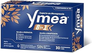 Ymea Menopausia 8 en 1, Control Síntomas, Tratamiento 1 mes - 30 Cápsulas