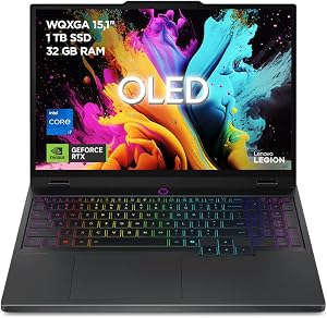 Lenovo Legion 5 Gen 10 - Portátil Gaming IA 15.1" OLED QWERTY RGB 24 Zonas