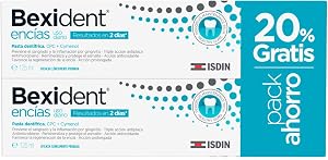 ISDIN Bexident Encías Uso Diario Pasta dentífrica con CPC + Cymenol, Reduce el