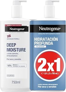 Neutrogena Fórmula Noruega Hidratación Profunda Loción Corporal Hipoalergénica,