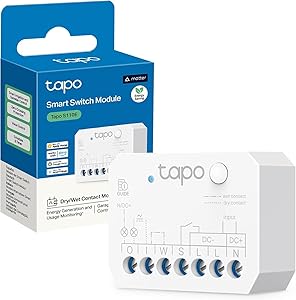 Tapo S110E - Módulo interruptor inteligente Wi-Fi + Bluetooth, contact