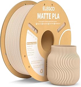 Filamento PLA MATE 1.75 1KG Beige para Impresora 3D 1 Filamento PLA MATE 1.75 1KG Beige para Impresora 3D