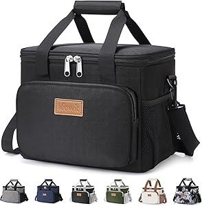 Lifewit Bolsa Termica Porta Alimentos 9L, Bolso Comida Trabajo Hombre y Mujer,