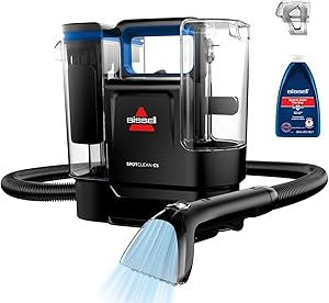 BISSELL SpotClean C5, Aspiradora de Agua Tapicería, Lava Aspiradora Ligera con