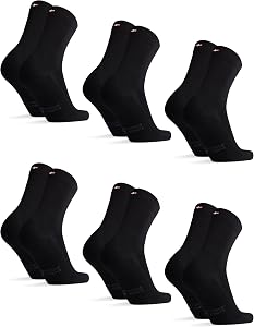 DANISH ENDURANCE Calcetines Casuales de Bambú Unisex, Suaves y Transpirables,