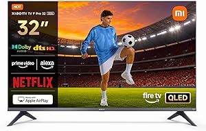 XIAOMI TV F Pro 32, 32 Pulgadas, QLED, Smart TV, Fire OS7, Control por Voz