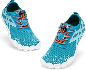 SAGUARO Zapatos de Agua Barefoot para Niños, Escarpines Acuáticos con Puntera