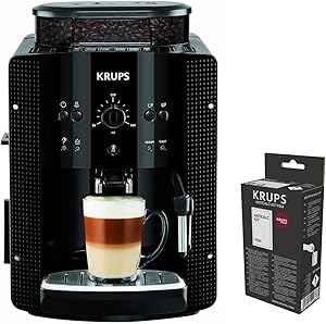 Krups Essential, Cafetera Superautomática + Kit descalcificación, Deposito de