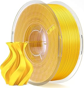 ELEGOO Filamento PLA 1.75 1KG Oro de Seda, Filamento para Impresora 3D,