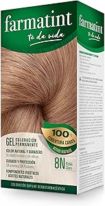 Farmatint Gel 8N Rubio Claro | Color natural y duradero | Componentes vegetales