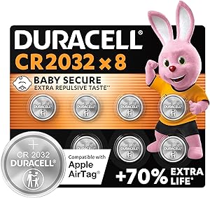 Duracell CR2032 pilas de botón de litio 3 V - Hasta un 70 % extra duración -