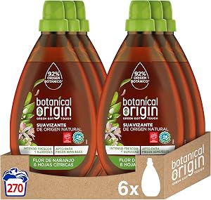 Botanical Origins Suavizante para Ropa Ecológico Apto para Pieles Sensibles,