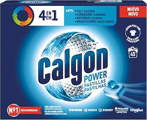 Calgon Powerball Pastillas - Antical para la Lavadora, Elimina Olores y