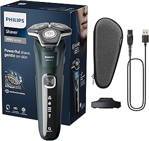 Philips Serie 5000 Afeitadora Eléctrica Hombre, Máquina de Afeitar Barba con