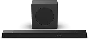 Hisense AX3120Q - Barra de Sonido 3.1.2, 440W, Modo Ecualización AI, Subwoofer