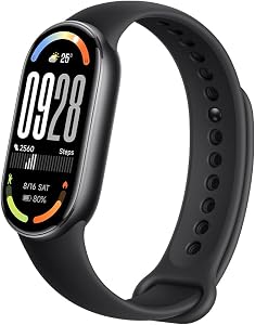 Xiaomi Smartband 10, Pantalla AMOLED de 1,72”, Carga rápida, 150+ Modos