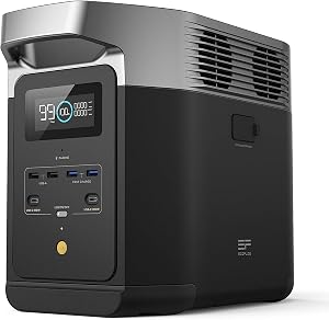 Estación de Energía Portátil EcoFlow DELTA 2 con capacidad ampliable de 1 a 3