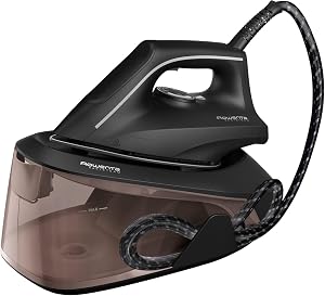 Rowenta Easy Steam - Centro de planchado de 2400 W, Alta presión 5,4 bares,