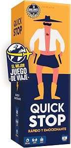 QuickStop - Juegos de Mesa para Familia y Amigos - Dinámico y Divertido - De 2