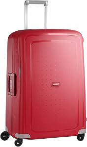 Samsonite S'Cure - Spinner L Maleta, L 75 cm, 102 L, Rojo (Crimson Red)