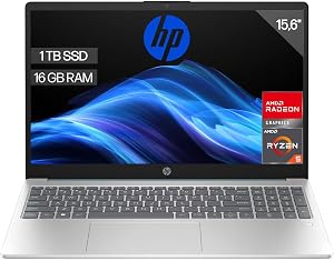 HP 15-fc0237ns - Ordenador portátil de 15.6" FHD Plata y Azul - Teclado QWERTY