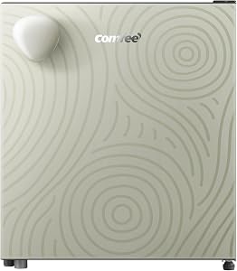 COMFEE' RCD48GF2EUY Refrigerador Mini 43L Compact, Una Puerta, Diseño Retro,