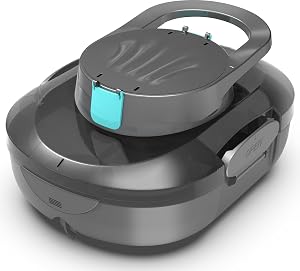 S1PRO Robot Limpiafondos Piscina, 120 Min de Limpieza, Doble Motor Robot de