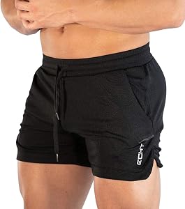 Superora Shorts Deportivos Hombre Pantalones Cortos Short de Ejercicio Deporte