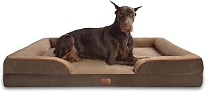 Bedsure Sofá Perro Ortopédica Extra Grande - Cama Perro Viscoelastica y