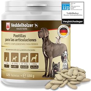 Los Comprimidos condroprotector Perros para articulaciones Veddelholzer con