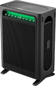 KNKA Purificador de aire Air Purifier APH4000, Sistema Doble Filtro, CADR