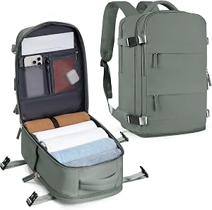 SZLX Mochila Equipaje de Mano 40x30x20 Ryanair Vueling Wizzair Easyjet Mochila