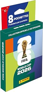 Panini - FIFA World Cup 2026 Cromos - Ecoblister 8 Sobres - Incluye 56 Cromos