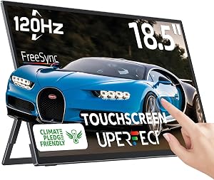 UPERFECT 18.5 Pulgadas 120Hz Táctil Monitor Portátil Pantalla Full HD Segundo