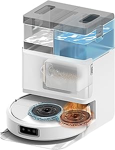 iRobot Roomba Plus 505 Combo con Base AutoWash multifunción y autolimpiable,