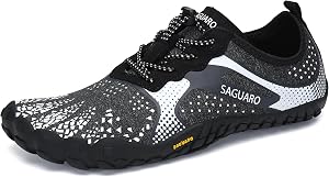 SAGUARO Unisex Barefoot Zapatillas de Trail Running Zapatilla Minimalista