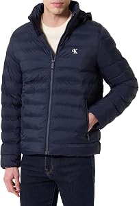 Calvin Klein Cazadora acolchada Hombre Nylon Hooded Puffer con capucha