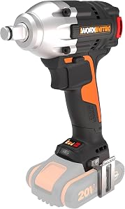WORX WX272.9 Atornillador de Impacto Brushless 20V Sin Batería, 3 Velocidades
