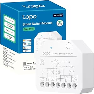 Tapo S112 – Interruptor Inteligente WiFi & Bluetooth 2 Canales, Compatible con