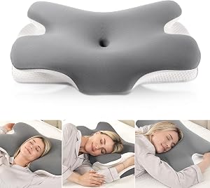MULISOFT Almohada Cervicales y Cuello, Almohada Cervical de Espuma